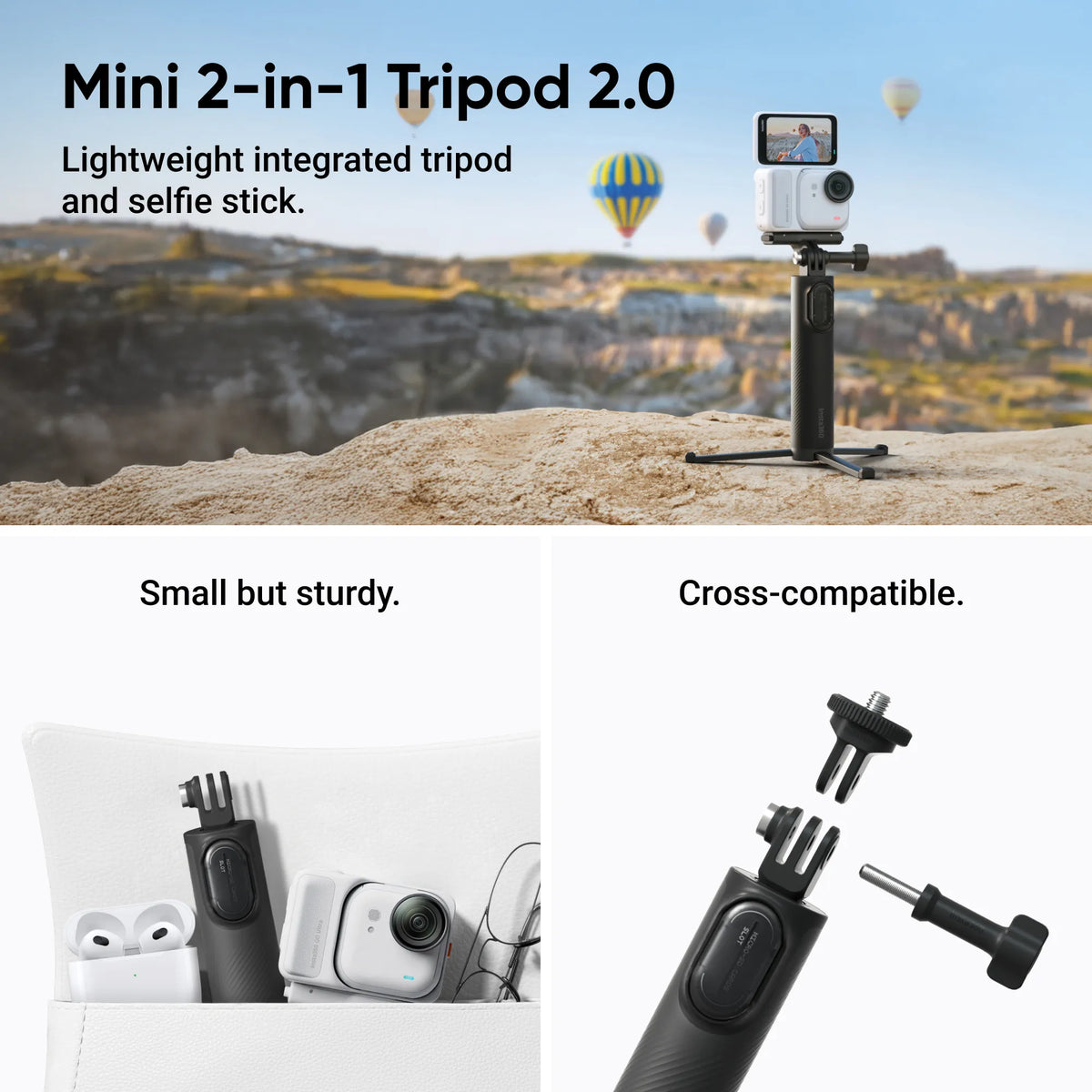 Insta360 GO Ultra Creator Bundle / Arctic White