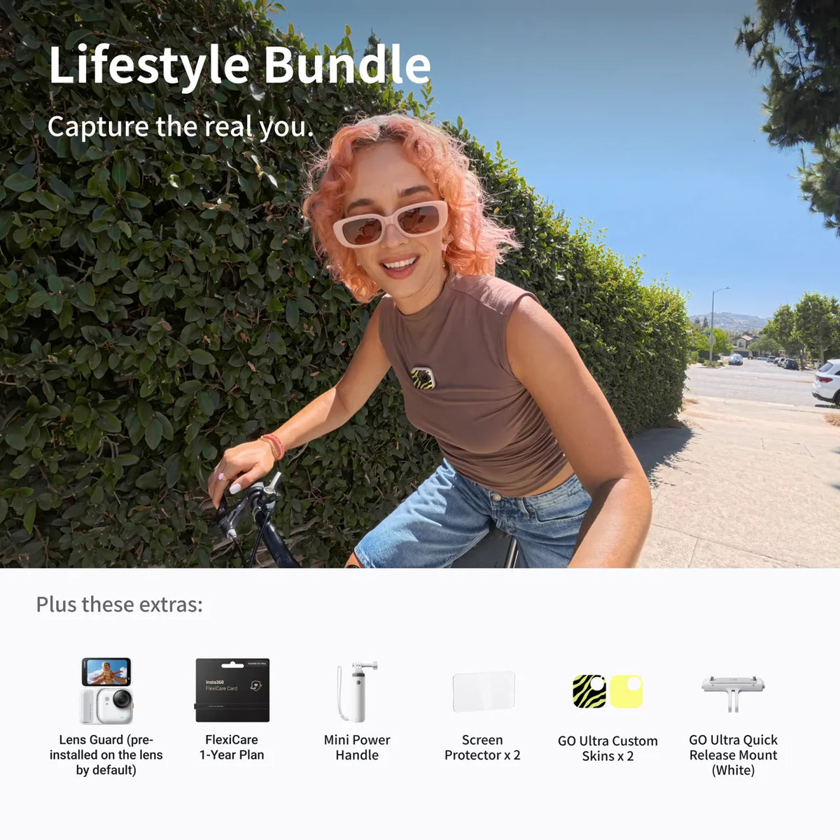 Insta360 GO Ultra Lifestyle Bundle (FlexiCare)
