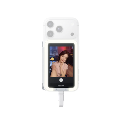 Insta360 Selfie Screen with light