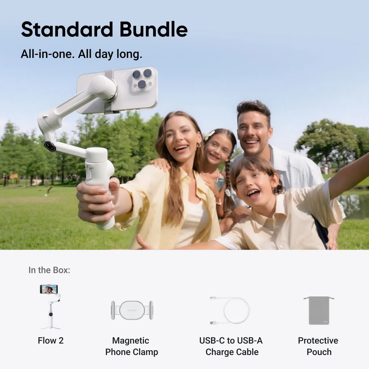 Insta360 Flow 2 (White) (HU)
