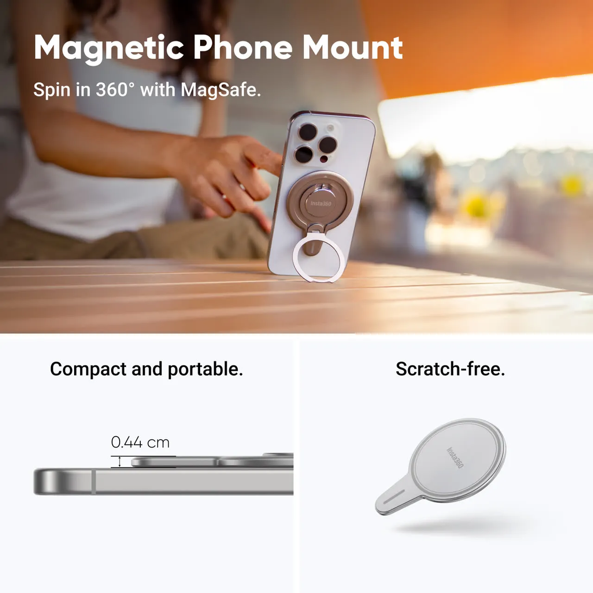 Insta360 Flow 2 Pro Creator Bundle / Stone Gray