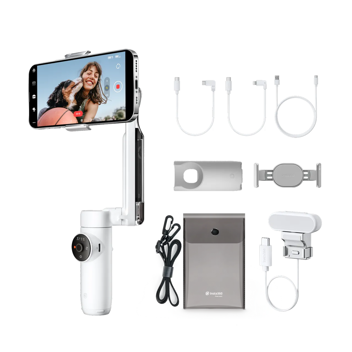 Insta360 Flow Creator Kit (Gray) (HU)